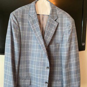 Blue Checkered Sport Coat